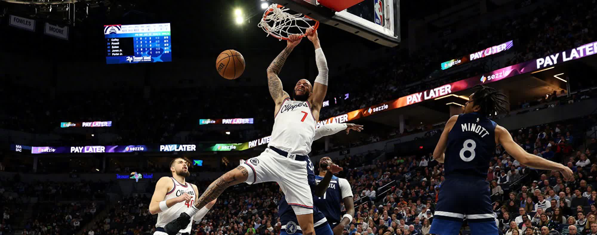 关于森林狼内线发威，热火持续领先积极防守的信息