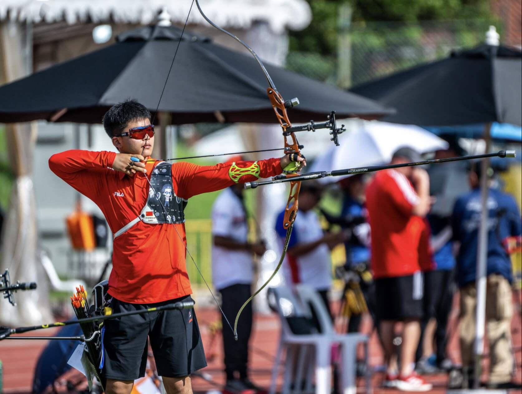 关于射箭项目选手准确神准，斩获好战绩的信息